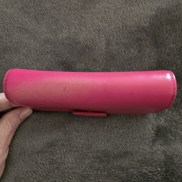 Kate Spade New Yoek Elyce Hot Pink Leather wallet w/red interior.. REHAB - Picture 8 of 16